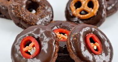 Рецепт Шоколадных пончиков