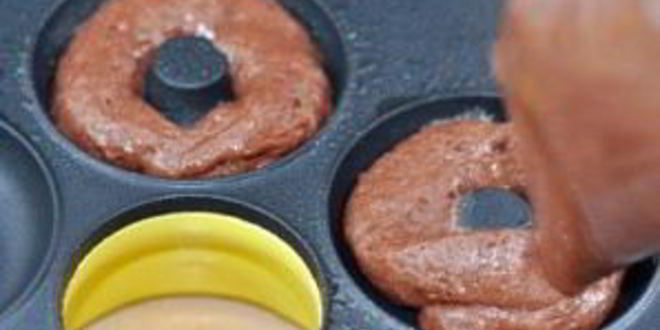 Рецепт шоколадных пончиков