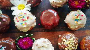 Рецепт Творожных пончиков из детства