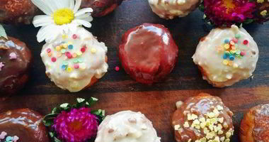 Рецепт Творожных пончиков из детства