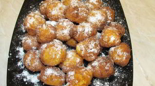 Рецепт Творожных пончиков из творога за 10 минут