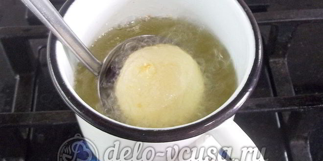 Рецепт творожных пончиков с шоколадом