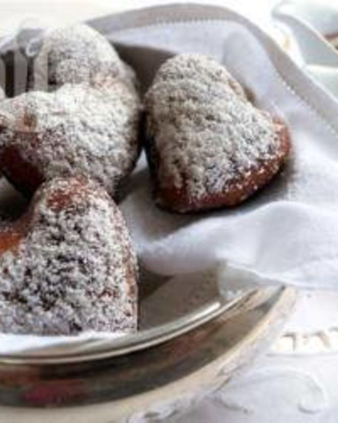 Рецепт творожных пончиков сердечки