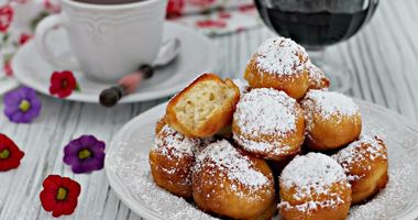 Рецепт Творожных пончиков в масле