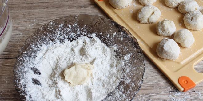 Рецепт творожных пончиков в масле