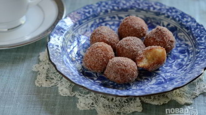 Рецепт тыквенно-рисовых пончики