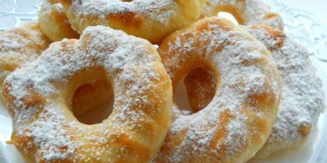 Рецепт Вкусных пончиков на кефире