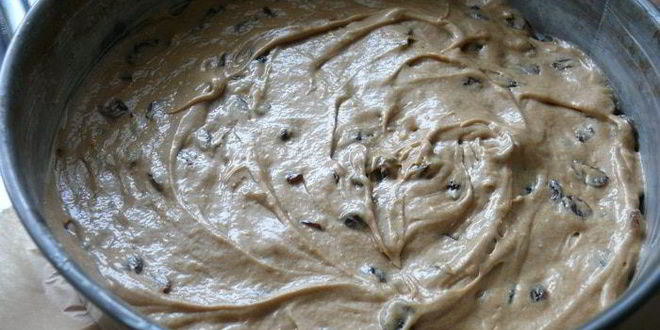 Рецепт черно-смородиновой коврижка под шоколадом