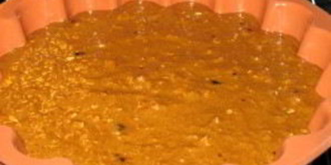 Рецепт коврижки из тыквы