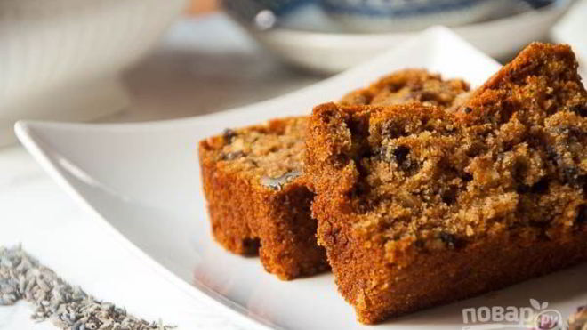 Рецепт коврижки медовой с изюмом