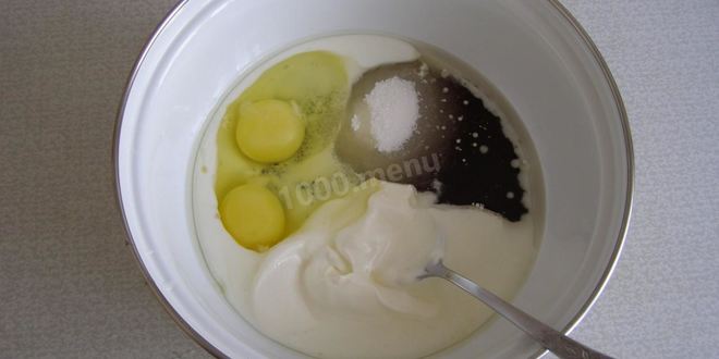 Рецепт коврижки с вареньем на кефире