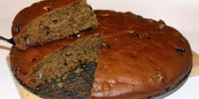 Рецепт коврижки шоколадной постной