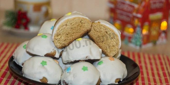 Рецепт медовых пряников домашних с глазурью