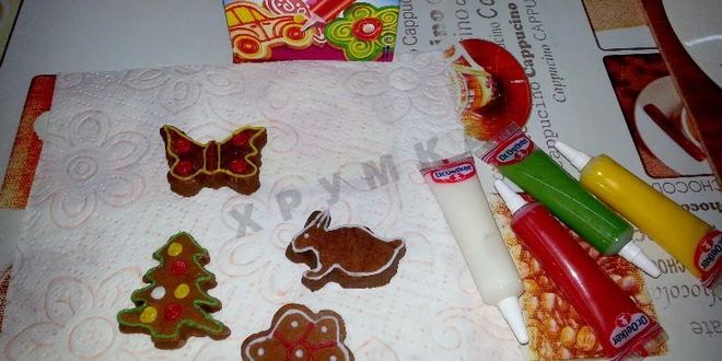 Рецепт новогодних пряников козули