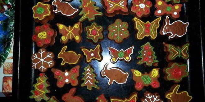 Рецепт новогодних пряников козули