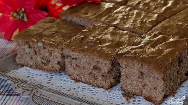 Рецепт пряной коврижки