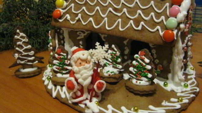 Рецепт пряничного домика