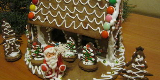 Рецепт пряничного домика