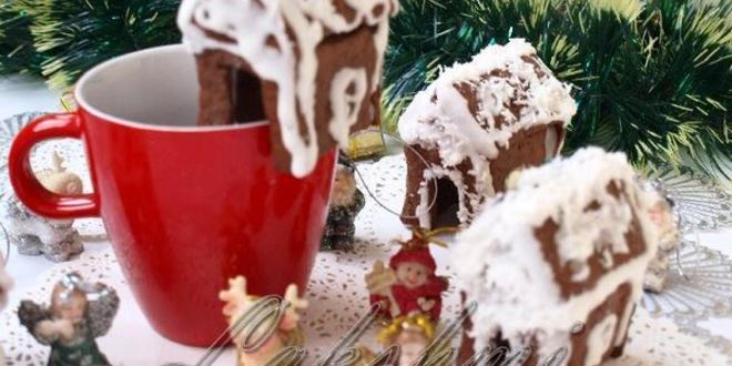 Рецепт пряничных домиков на чашки