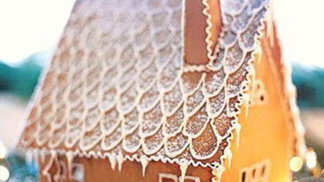 Рецепт рождественского снежного пряничного домика