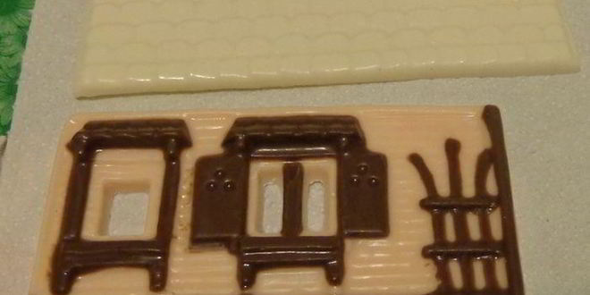 Рецепт шоколадна-пряничного домик