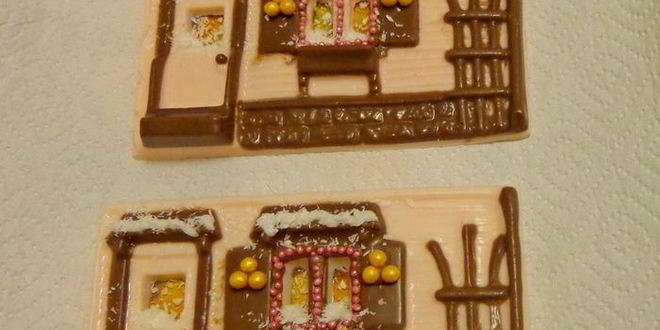 Рецепт шоколадна-пряничного домик