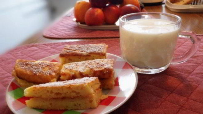 Рецепт творожно-яблочной коврижка