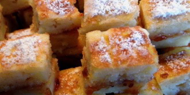 Рецепт творожно-яблочной коврижка