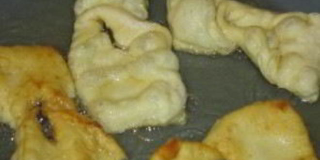 Рецепт пышного хвороста на кефире