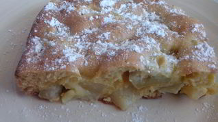 Рецепт Ананасова-яблочной шарлотка