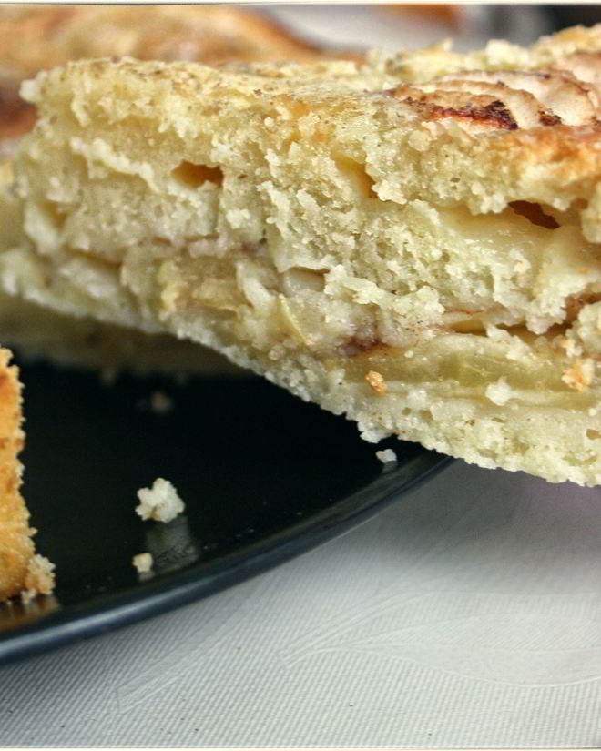 Рецепт двухслойной шарлотки