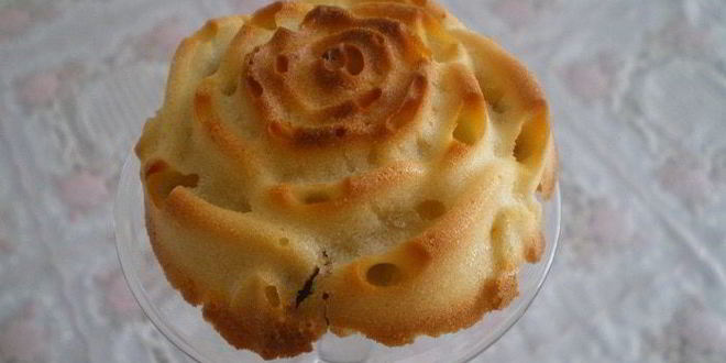 Рецепт Мини-шарлотки с изюмом