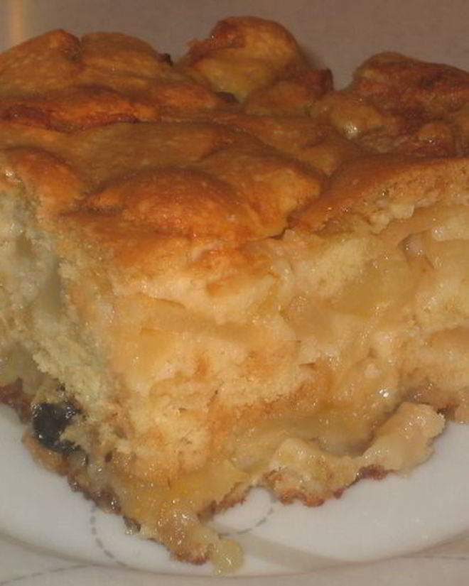 Рецепт неклассической шарлотки первой любовь