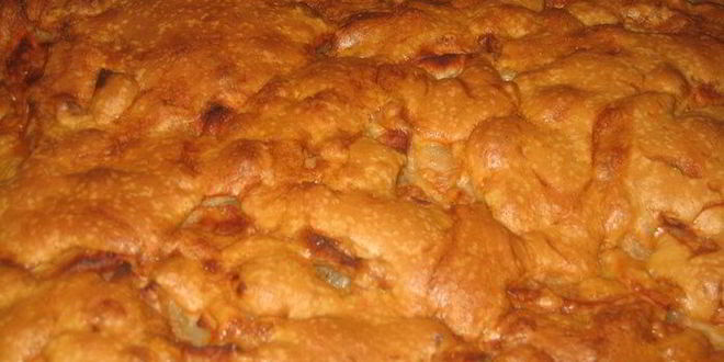 Рецепт неклассической шарлотки первой любовь