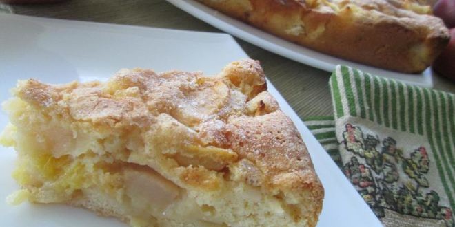 Рецепт просто шарлотка