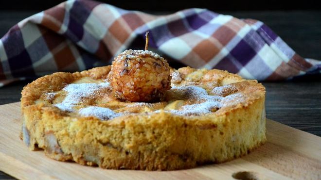 Рецепт пьяной шарлотки