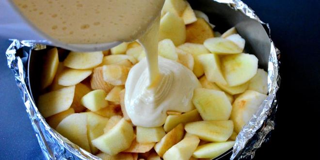 Рецепт пьяной шарлотки