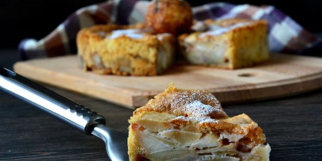 Рецепт пьяной шарлотки