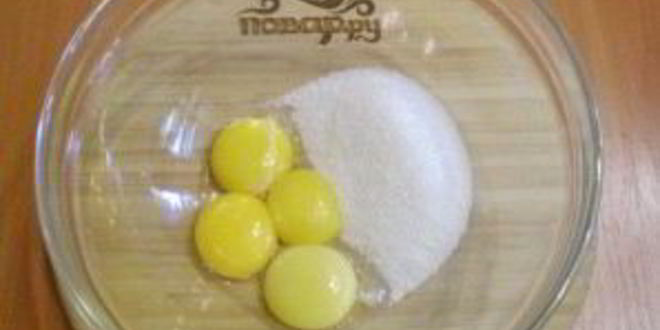 Рецепт шарлотки без дрожжей