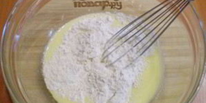 Рецепт шарлотки без дрожжей