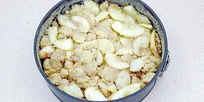 Рецепт шарлотки из белого хлеба