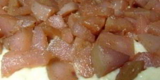 Рецепт шарлотки из сушеных яблок