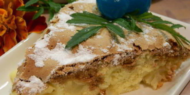 Рецепт шарлотки мраморной