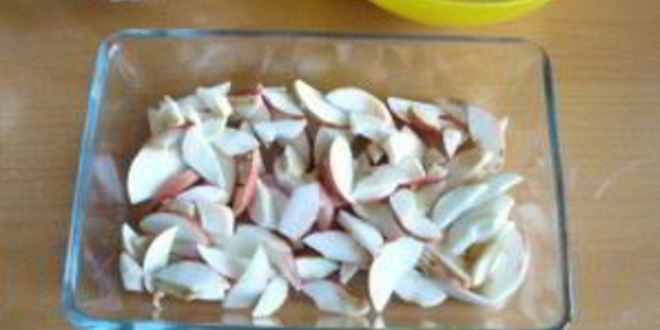 Рецепт шарлотки на сметане