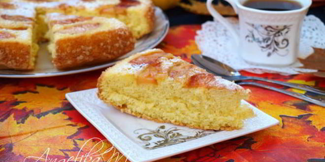 Рецепт шарлотки с айвой