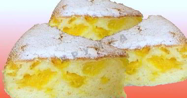 Рецепт Шарлотки с апельсинами в мультиварке