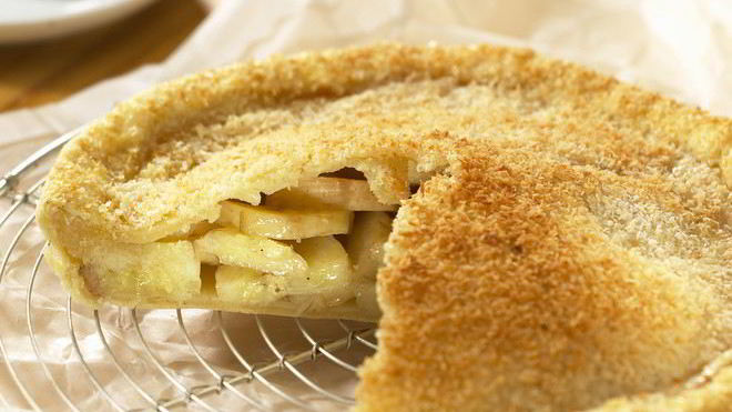 Рецепт шарлотки с бананами