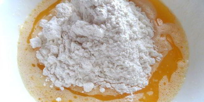 Рецепт шарлотки с нектаринами