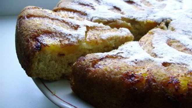 Рецепт шарлотки с вишней