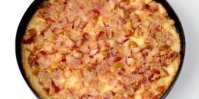 Рецепт шарлотки с яблоками и безе